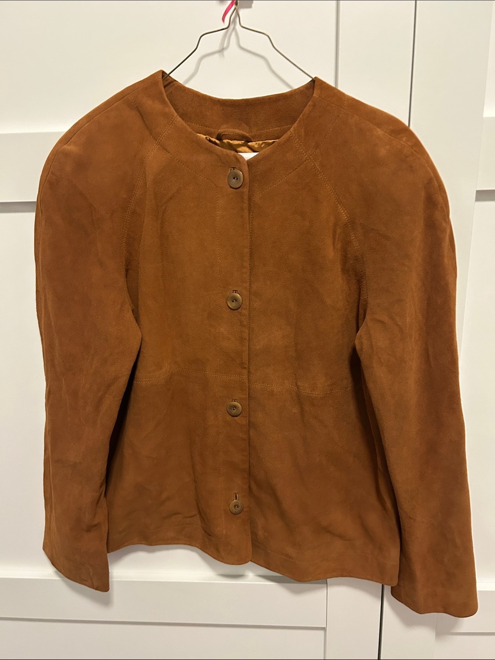 Women’s Doncaster Vintage suede jacket, 6